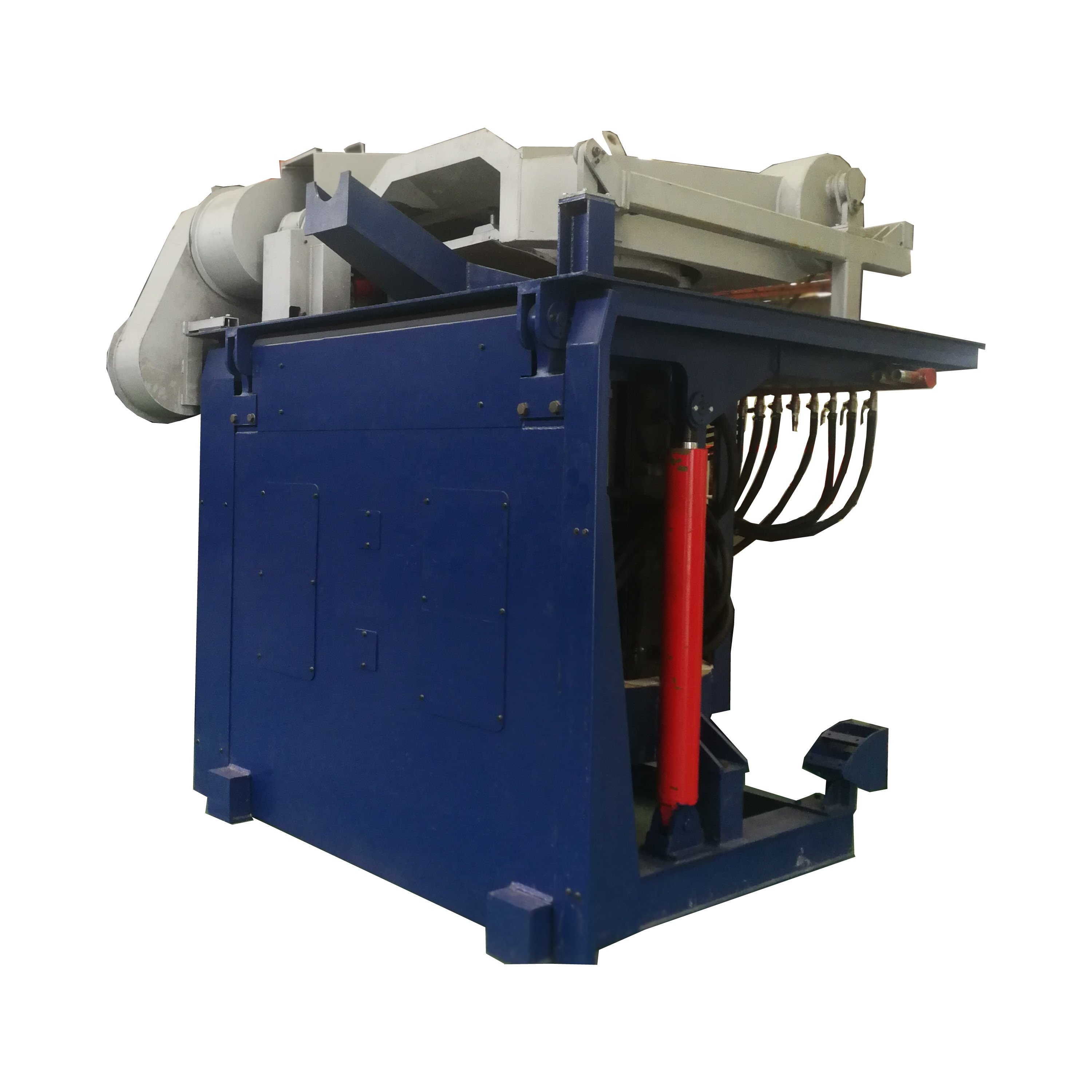 500kg 1T 2T 5T 10T 20T Industrial Electric Foundry Induction Furnace Supplier Melting Iron Steel Aluminum for Sale