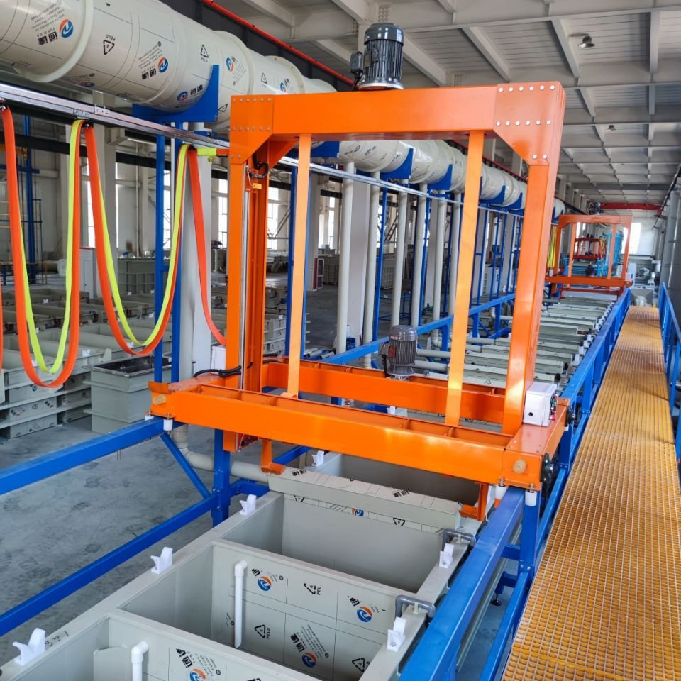 Tongda - Automatic Plating Line Copper Nickel Chrome Zinc Electroplating Equipment Plating Machine
