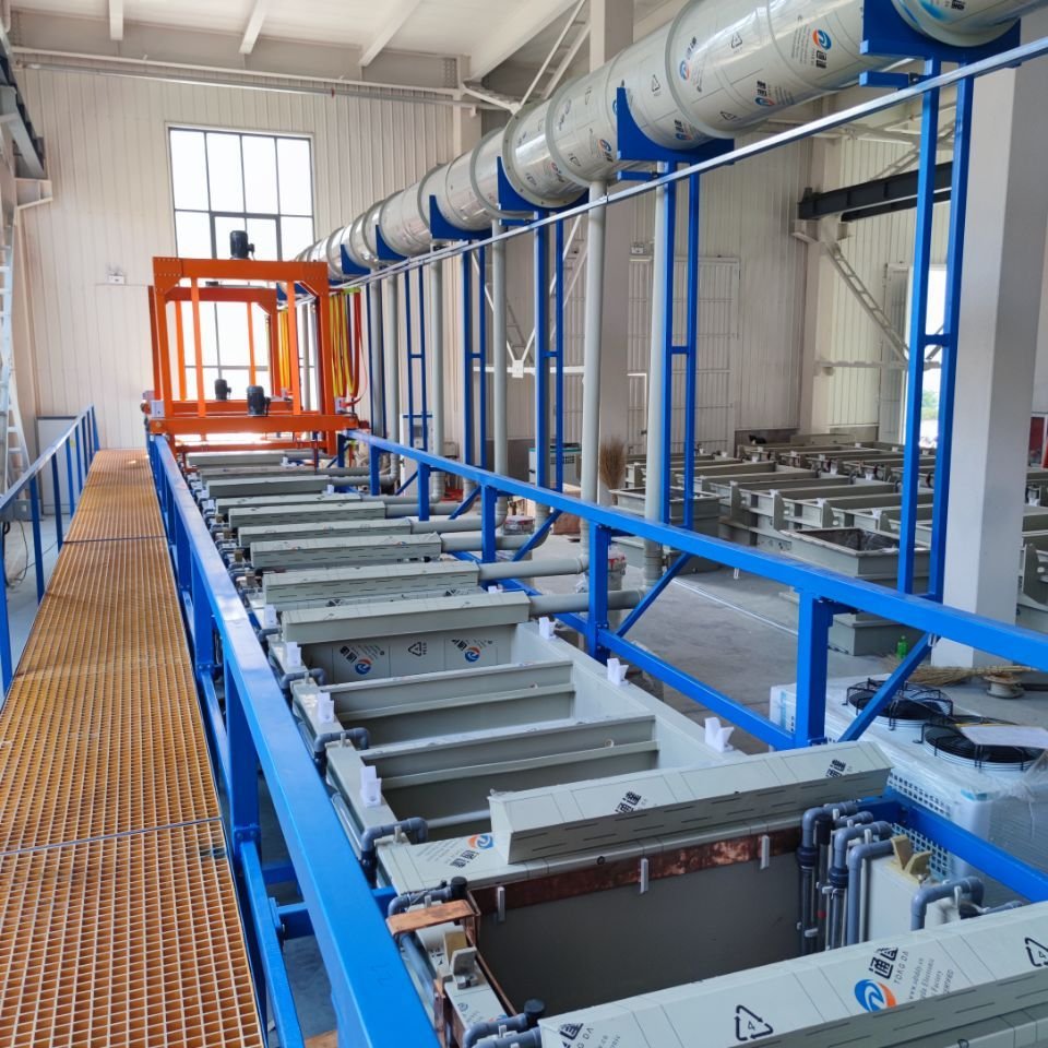 Tongda - Automatic Plating Line Copper Nickel Chrome Zinc Electroplating Equipment Plating Machine