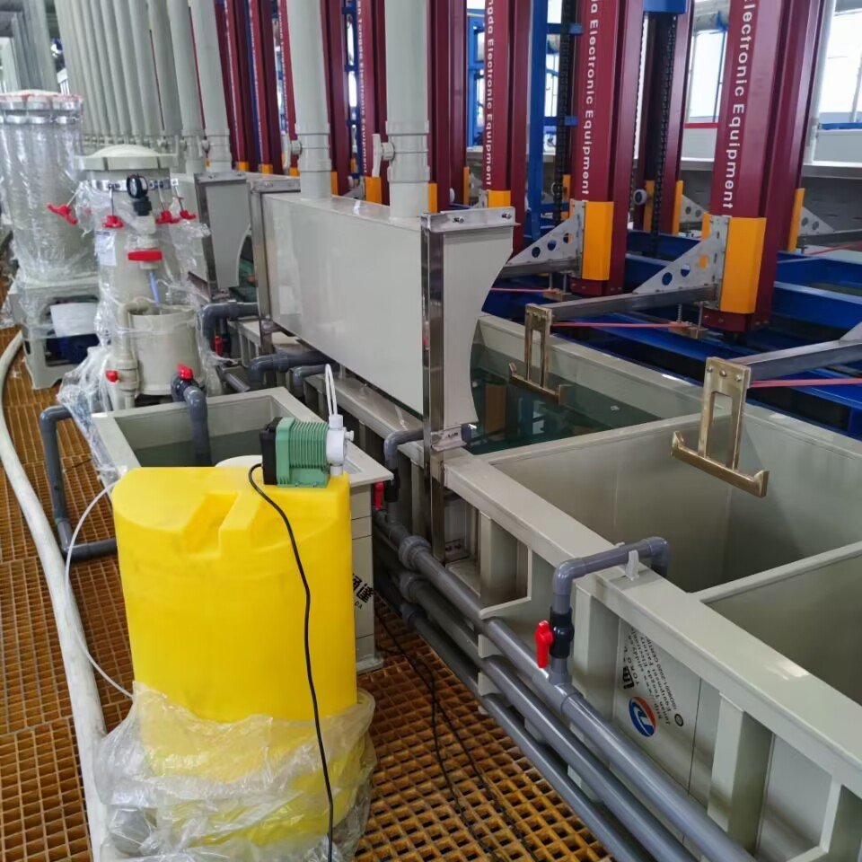 Tongda - Automatic Plating Line Copper Nickel Chrome Zinc Electroplating Equipment Plating Machine