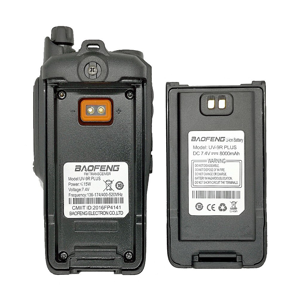 Baofeng UV-9R Plus IP68 Walkie Talkie High Power CB Ham 10KM Long Range UV9R portable Waterproof Two Way Radio