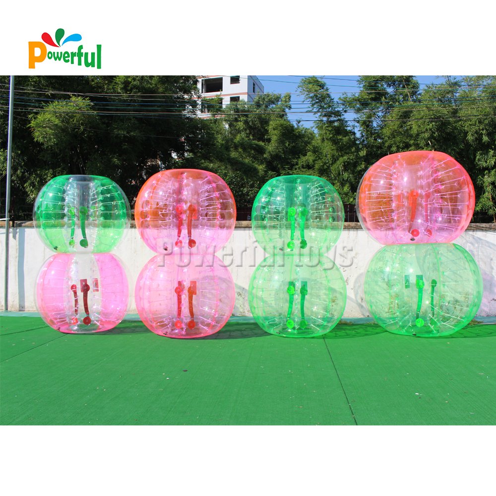 Physical Outdoor Active Play Bumper Ball PVC Inflatable Body Bubble Ball Sumo Bumper Bopper Toys for Kids Adults