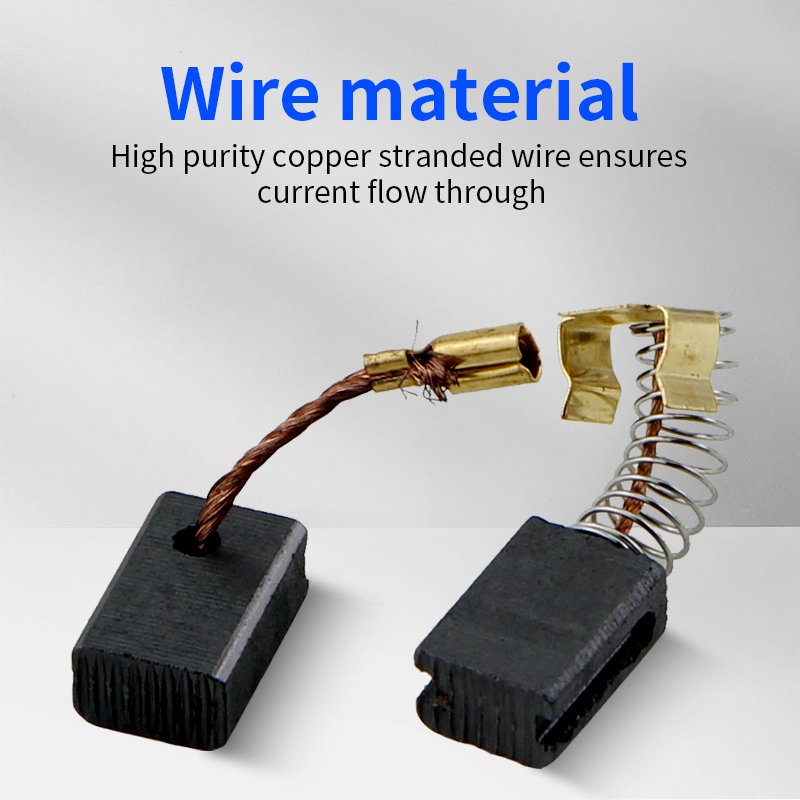 Industrial Electric Tools Carbon Brushes for Drills Pickaxes Polishing & Cutting Machines Hammer Accessories Electric Tool Set