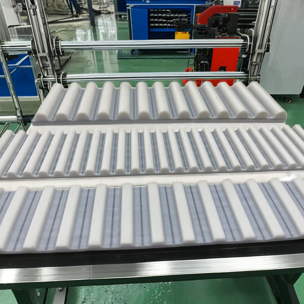 Hot Sale 40mm Width HTD14M PU Timing Belt Customizable OEM ODM for Industrial Transmission