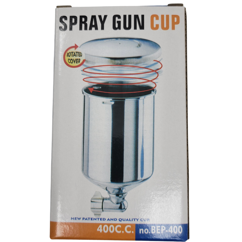 Spray Gun Pot On Aluminum Alloy 400 ml Top Can Automotive Paint Coating Pneumatic Spray Gun Accessories