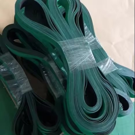 green elastic belt for package machine