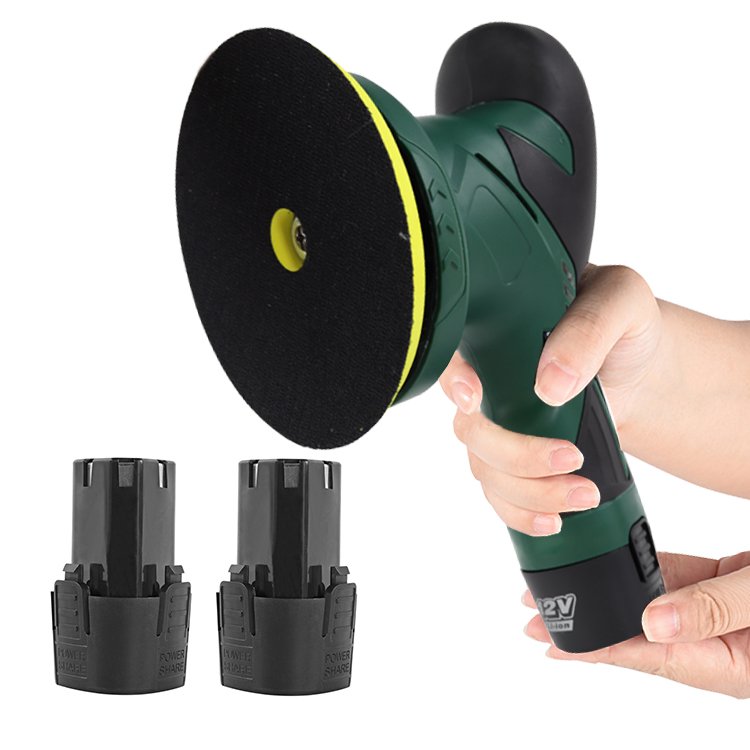 12V Cordless Car Polisher Tool Set Variable Speed Drill and Buffer for Car Polishing