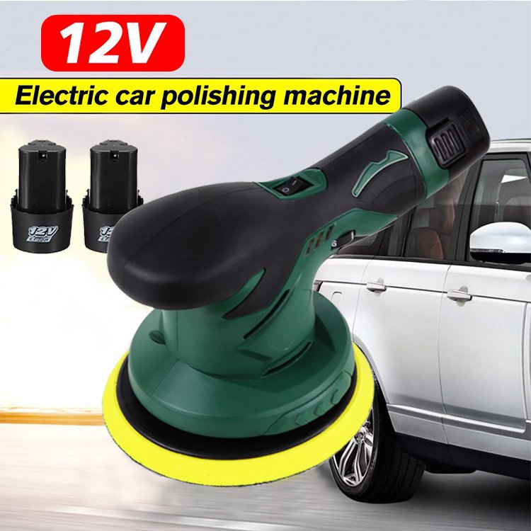 12V Cordless Car Polisher Tool Set Variable Speed Drill and Buffer for Car Polishing
