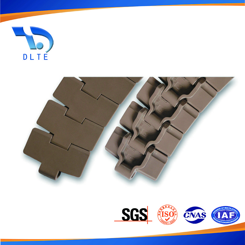 Thermoplastic Flat Top Chain 880M Magnetic Curve Chain POM/PP/PE China Factory Direct
