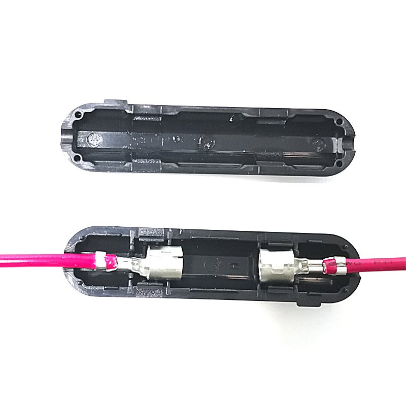 Flame-Retardant High-Temperature Resistant Automotive 1000v 6.35x31.75mm Fuse Car Inline Fuse Holder Box For Overload Protection