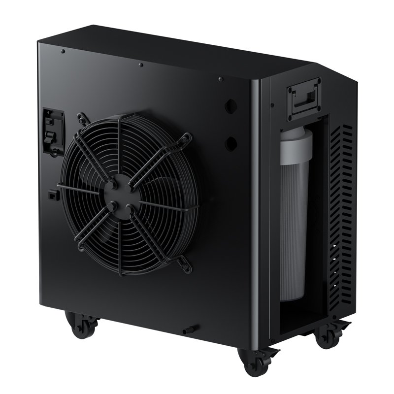 SYOCHI Portable 1HP ETL SAA CE Water Cooled Chiller Cold Plunge Therapy Bath Tub With Filter and Ozone Cycle