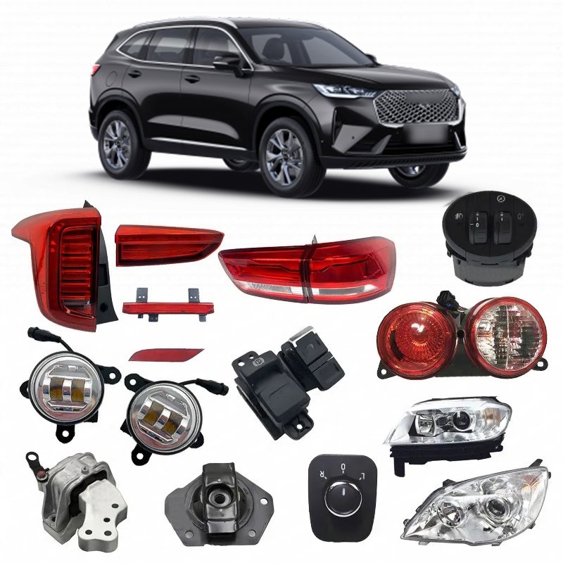 For GWM Haval H6 Car Auto Suspension Steering Transmission Air Conditioning Lighting Electrical Cooling Engine System Spare Part