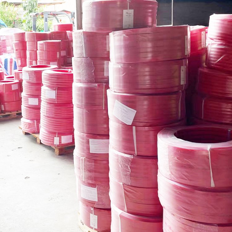 Hot Selling 12 mm Green Color Round Belt PU Transmission Belt Polyurethane round belt For Conveyors bonding machine dryer