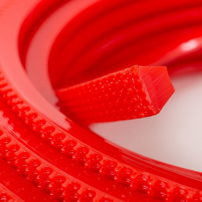 Hot Selling 12 mm Green Color Round Belt PU Transmission Belt Polyurethane round belt For Conveyors bonding machine dryer
