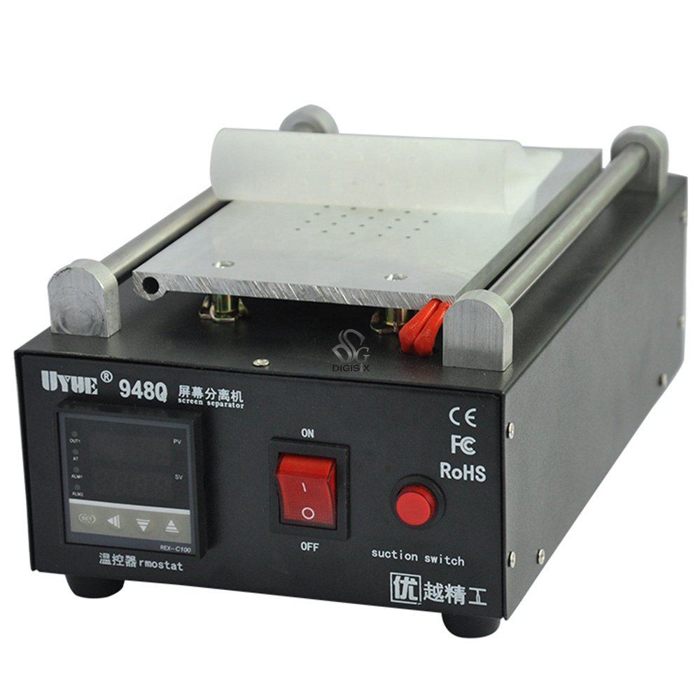 948Q Built-in Pump Vacuum Metal Body Glass LCD Screen Separator Machine Max 7 Inches