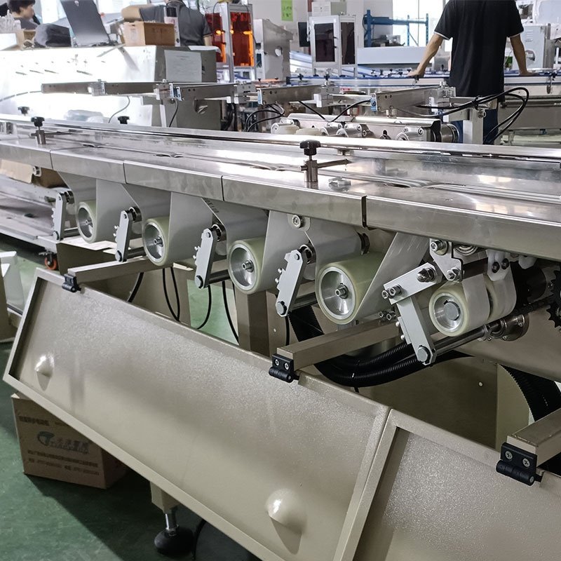 Multi-Function Automatic Bread Packaging Machine Pillow Type Docking Line Food Material Sorting Efficient Bread Packaging