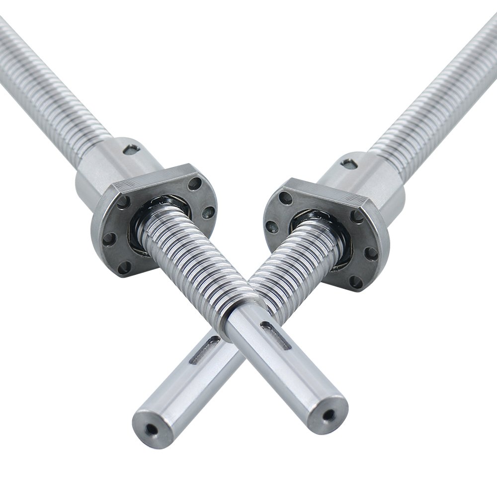 HLTNC Factory direct supply High quality Ground Ball Screw SCR2010 100mm 500mm 1000mm 1300mm with nut SFU2010 for CNC machine