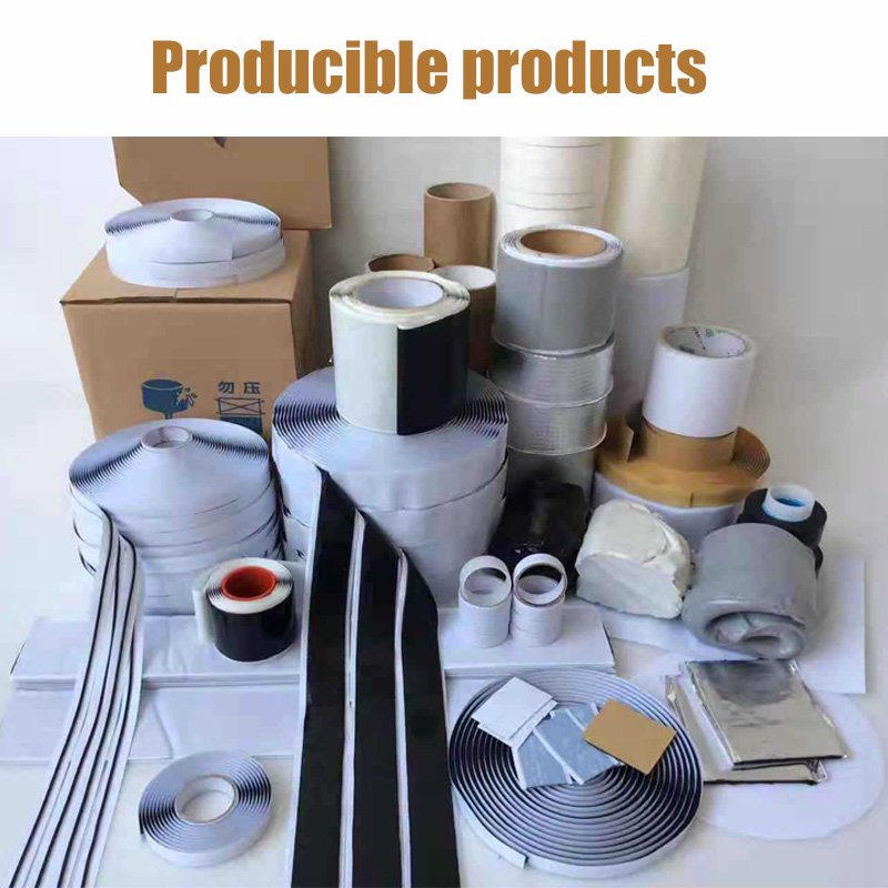 Waterproofing Insulation Butyl Rubber Tape Coating Machine Butyl Tape Adhesive Extrusion Equipment Butyl Coating Machine