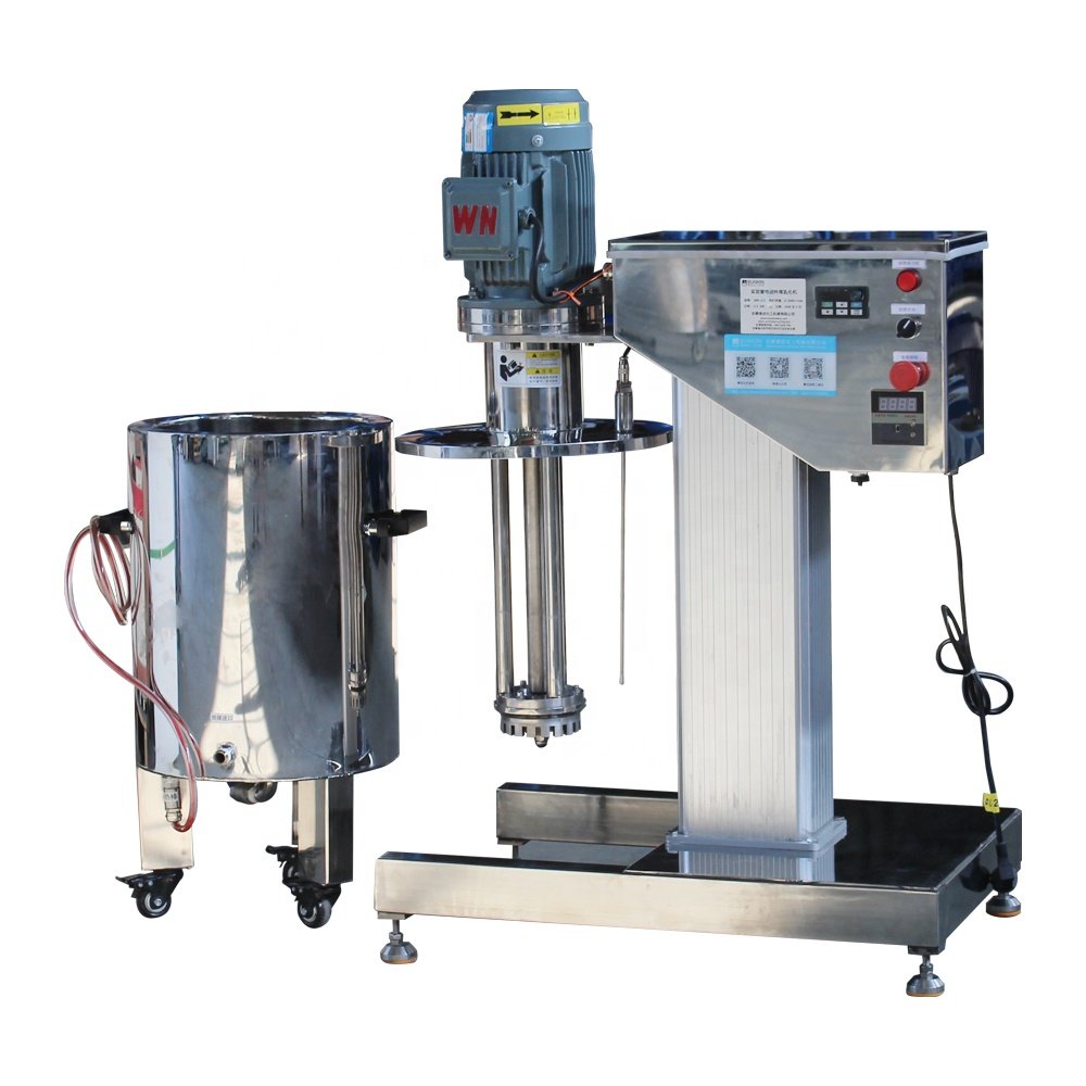 Electric Lifting Chemical Body Butter Cosmetic High Shear Mixing Homogenizer Emulsifier Machinery Mixer Equipment