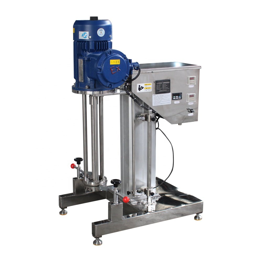 Electric Lifting Chemical Body Butter Cosmetic High Shear Mixing Homogenizer Emulsifier Machinery Mixer Equipment