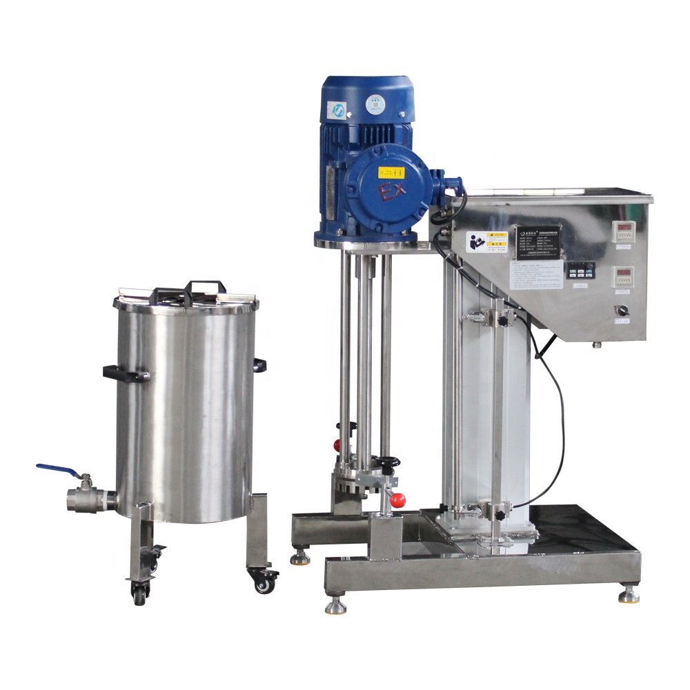 Electric Lifting Chemical Body Butter Cosmetic High Shear Mixing Homogenizer Emulsifier Machinery Mixer Equipment
