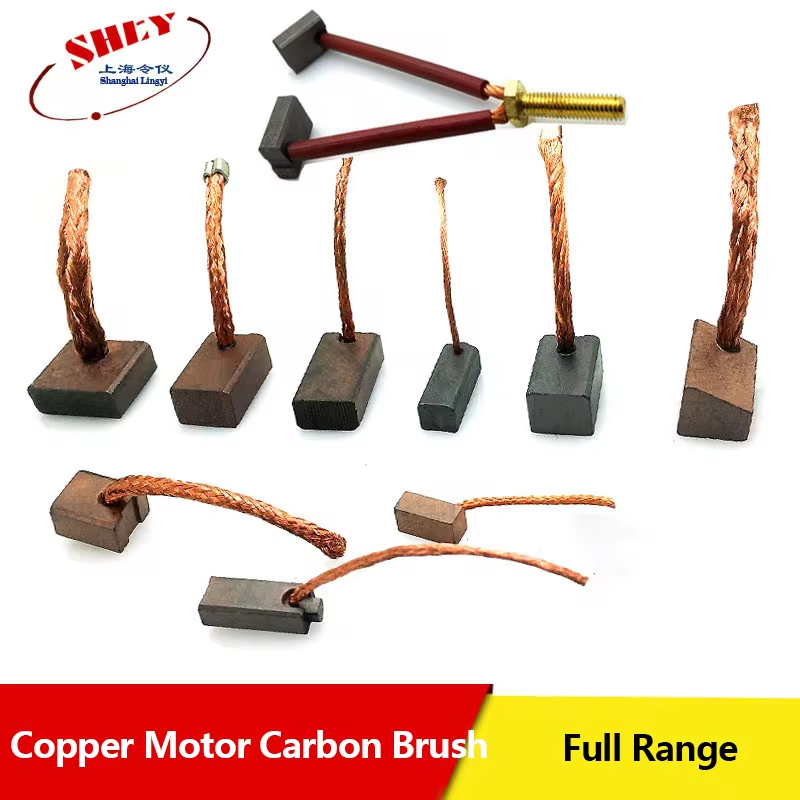 Various Types of Carbon Brushes Angle Grinderelectric Drills Power Tool Accessories