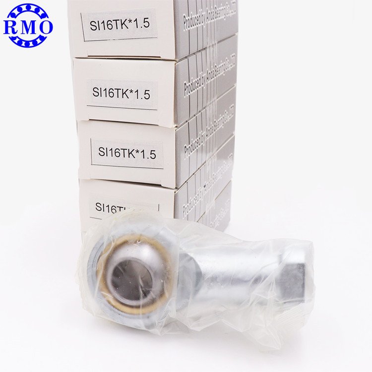 Hot sale products high strength M16*1.5 PHS16.SI16T/K*1.5 self-lubricating spherical plain rod end bearing