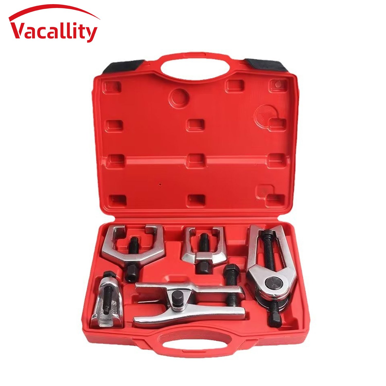 5pcs Press Hydraulic Ball Joint Remover Tool Kit U Joint Arm Puller Ball Joint Separator Set For Car Application