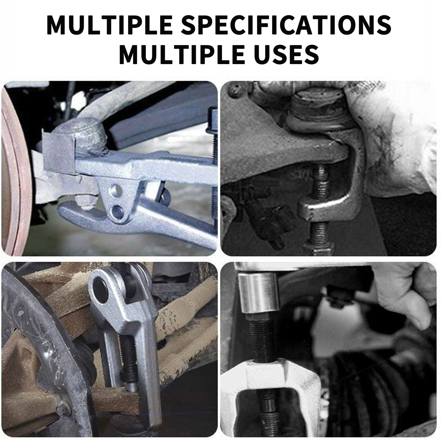 5pcs Press Hydraulic Ball Joint Remover Tool Kit U Joint Arm Puller Ball Joint Separator Set For Car Application