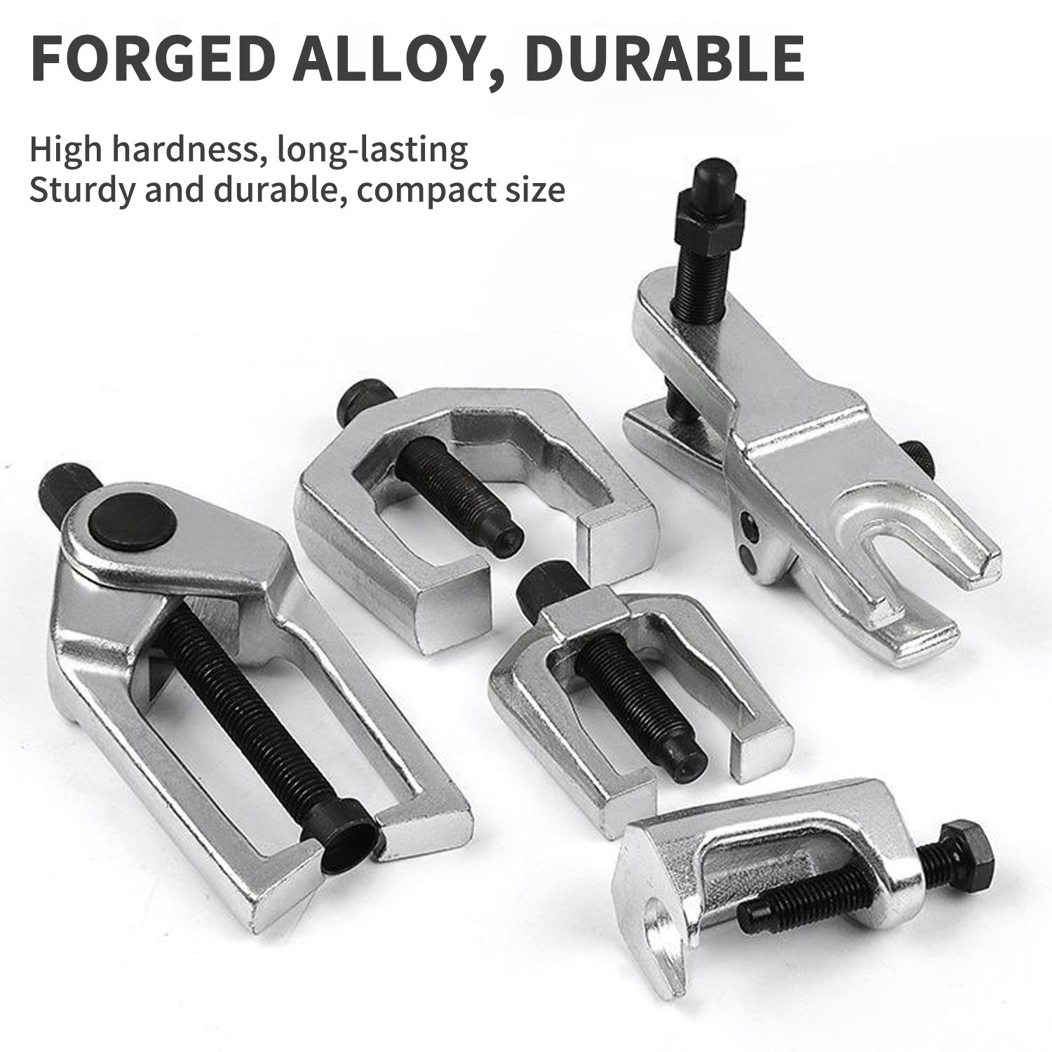 5pcs Press Hydraulic Ball Joint Remover Tool Kit U Joint Arm Puller Ball Joint Separator Set For Car Application