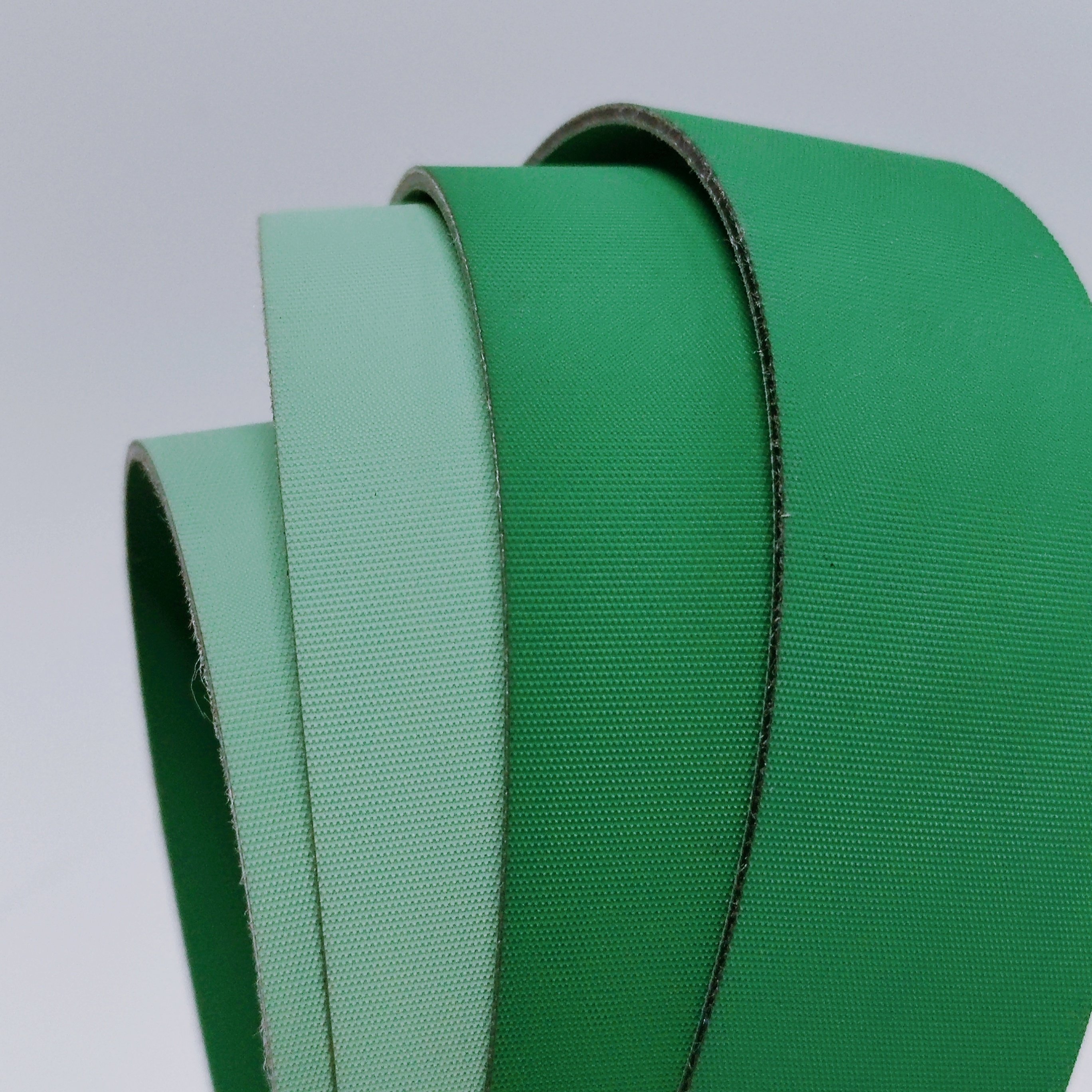 Flat Belt Friction Resistant Transmission Belt Customized 1670*40 of Carding Machine Green/green Machined Parts Textile Machine