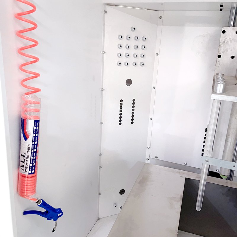 CE Automatic Electrostatic Powder Line w/ Cyclone Recovery for Auto Parts