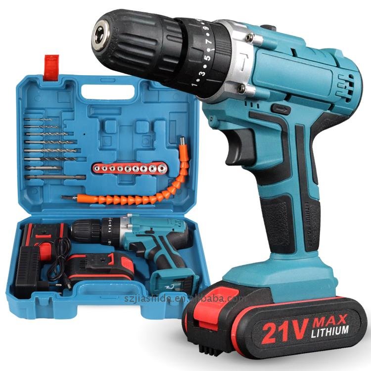 Factory Direct Sale Hand Power Tools Machine drill power tool cordless power drill electric impact drill with accessories