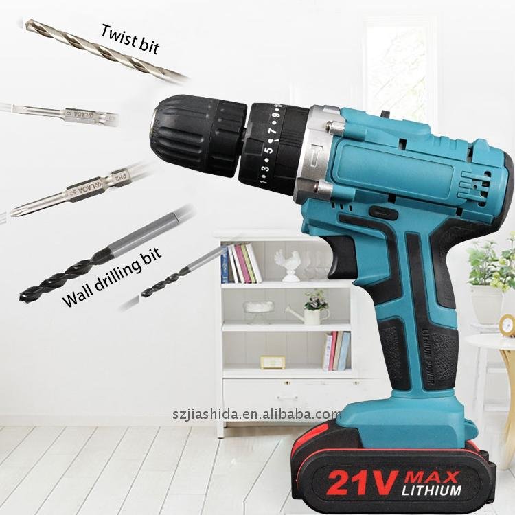 Factory Direct Sale Hand Power Tools Machine drill power tool cordless power drill electric impact drill with accessories