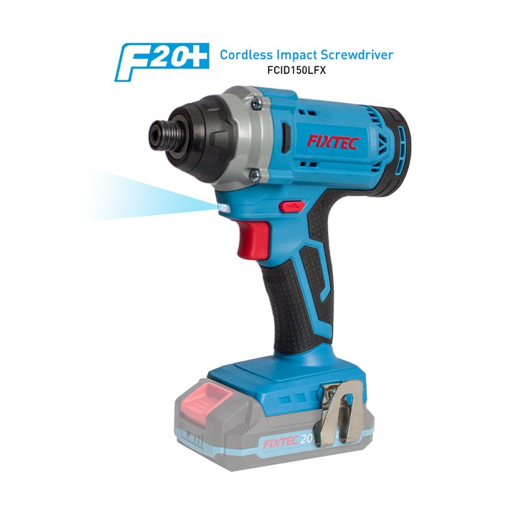 FIXTEC Professional Custom Cordless Power Tools Combo Set 20V Brushless Impact Hammer Drill Lithium Ion Electric Tools Set Box
