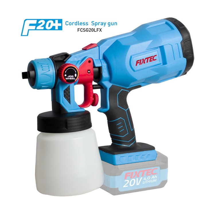FIXTEC Professional Custom Cordless Power Tools Combo Set 20V Brushless Impact Hammer Drill Lithium Ion Electric Tools Set Box