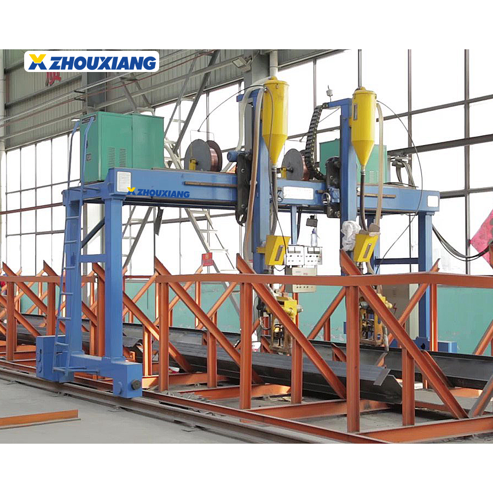 Submerged Arc Steel Structure Gantry Type Automatic H Beam Welding Making Machine