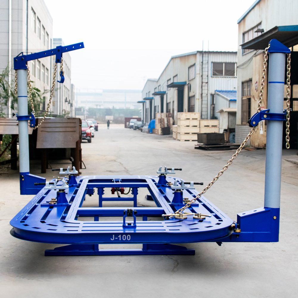 Jintuo Customize Auto Body Frame Machine /Car O Liner Frame Machine/Car Frame Pulling Machine