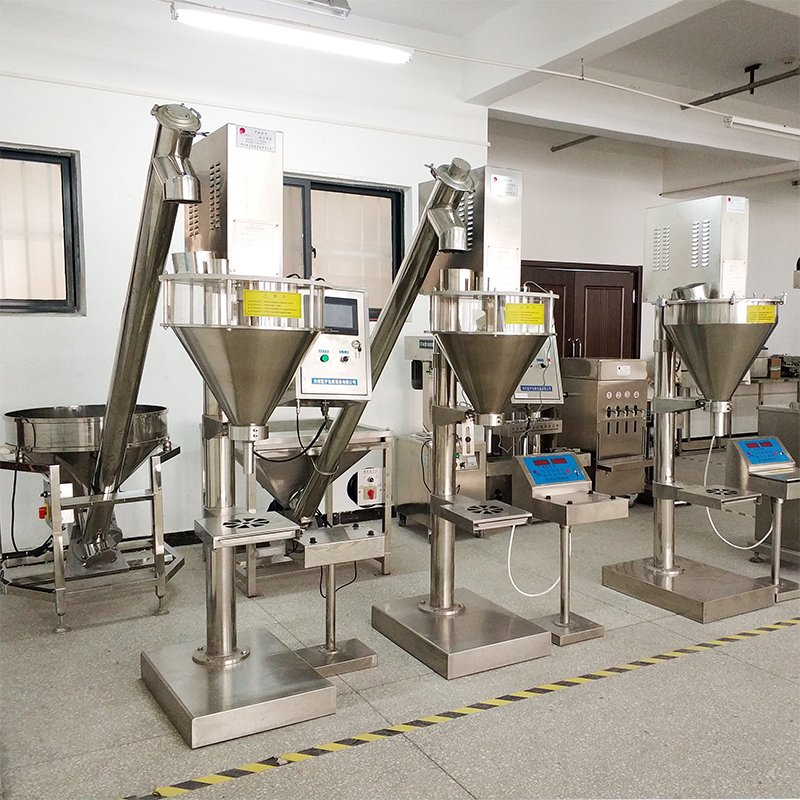 304 Stainless Steel Semi Automatic Spice Grain Powder Filling Packing Machine