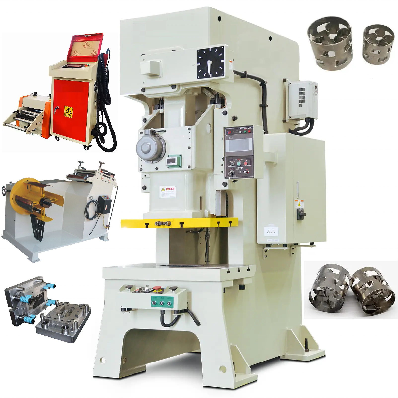 Hot Sale Random Tower Packing 16mm 25mm 38mm 50mm 76mm Copper Metal Pall Ring Making Machine and Auto Production Line