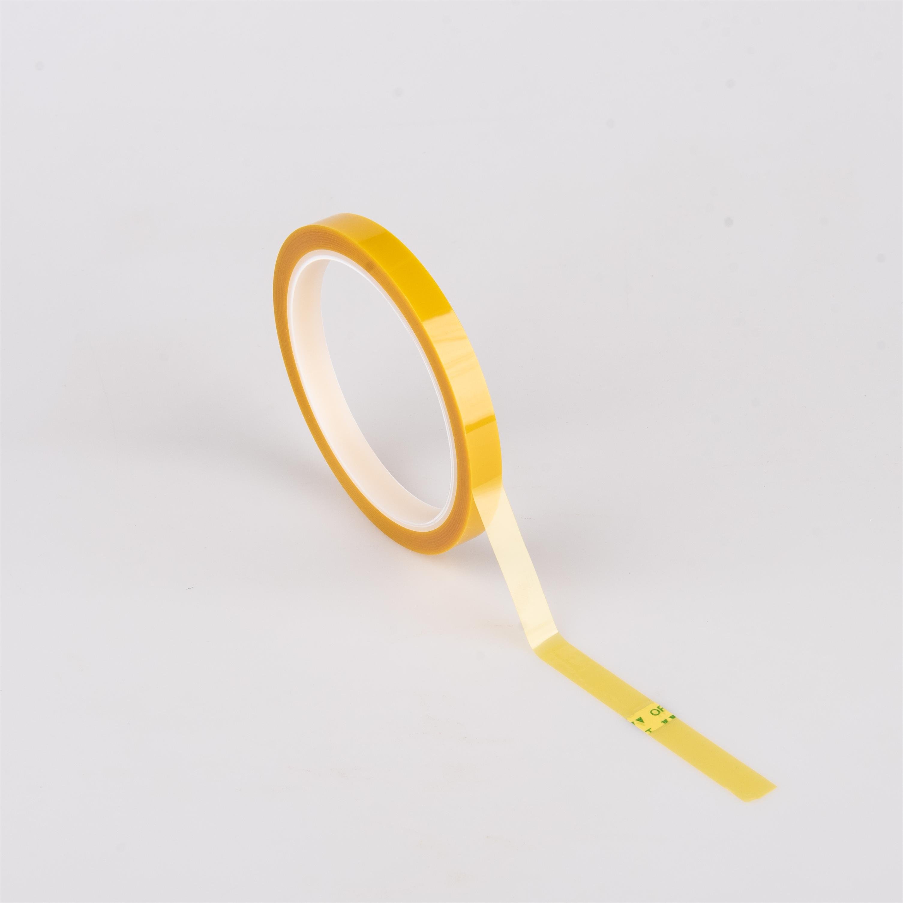 High Temperature Silicone Adhesive for Pets PET Polyester Tape Yellow High Temperature Molding Grade Feature