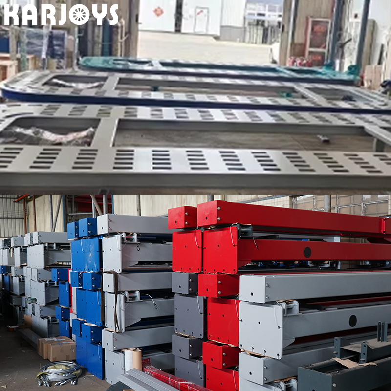 Karjoys Auto Frame Machine with Three Towers Car Repair Straighten Bench Car Girder Calibrator
