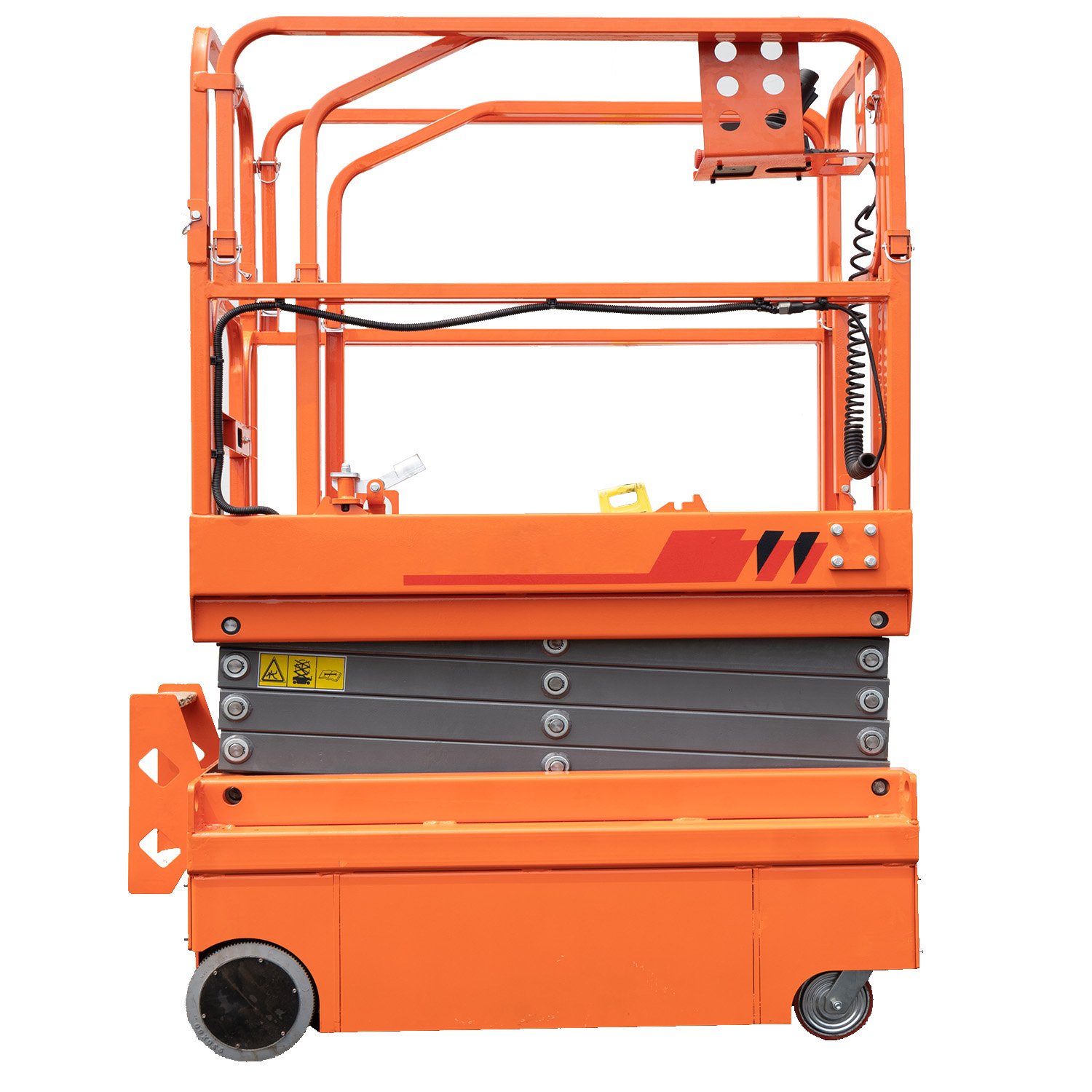 CE Approved 300kg Automatic Move Non-Marking Tyre Mini Body Easy Operation Scissor Lifter Machine
