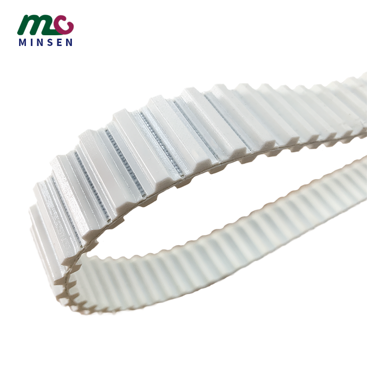 Customized 5M 8M T10 HTD double sided power transmission belt OPEN ENDED PU TIMING BELT