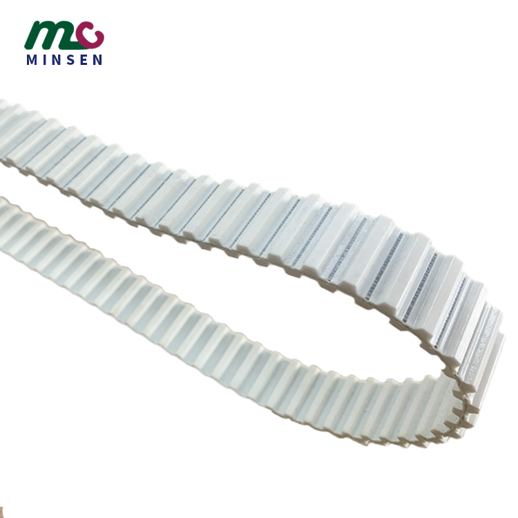 Customized 5M 8M T10 HTD double sided power transmission belt OPEN ENDED PU TIMING BELT