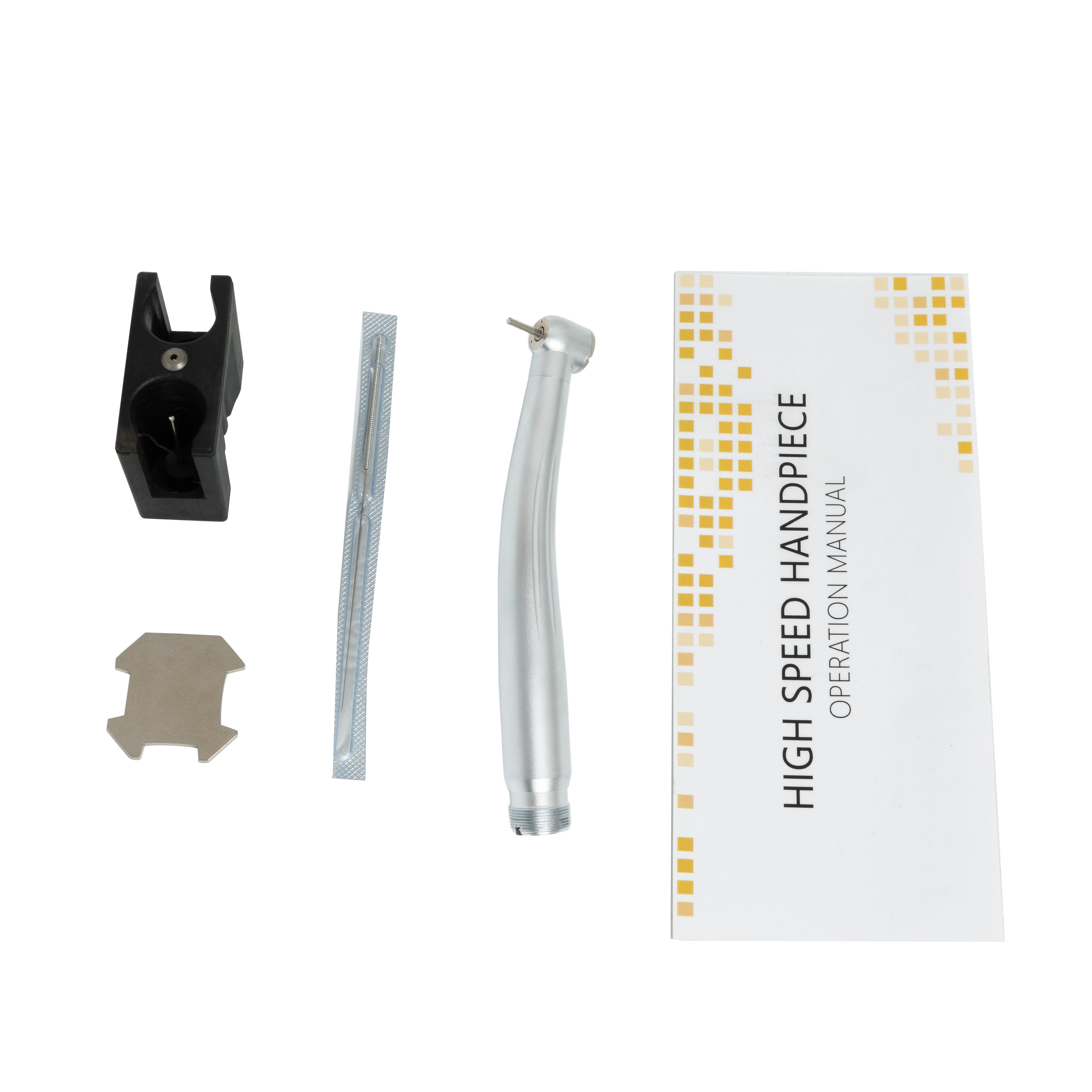 High Speed Dental Handpiece Ceramic Bearing Optional Push Button Air Turbine Handpiece Dental Handpiece