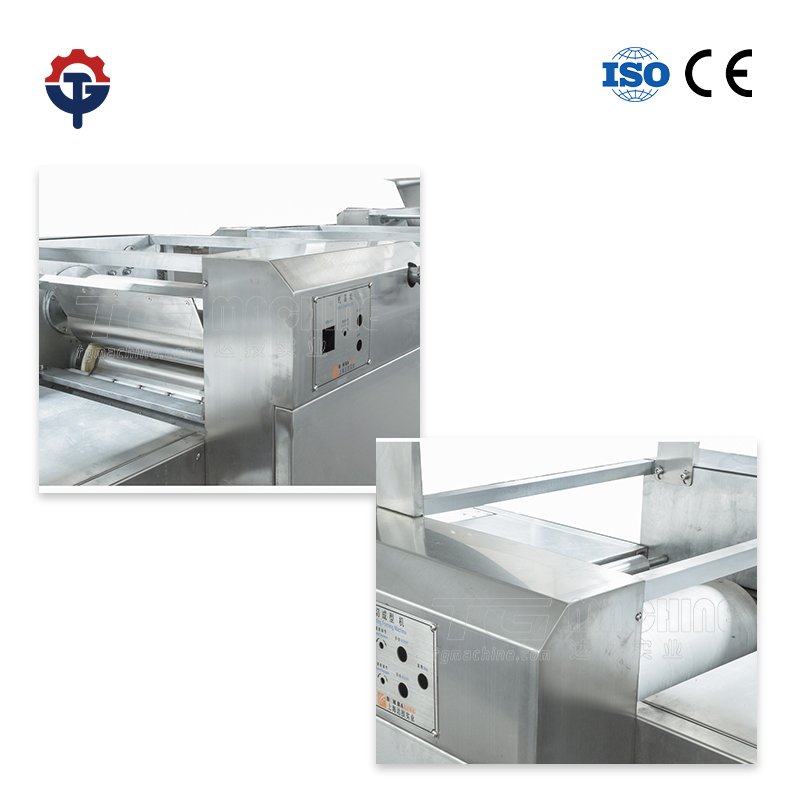 Small Biscuit Making Equipment Automatic Squared Biscuits Machine Sugar Free Biscuit Equipment