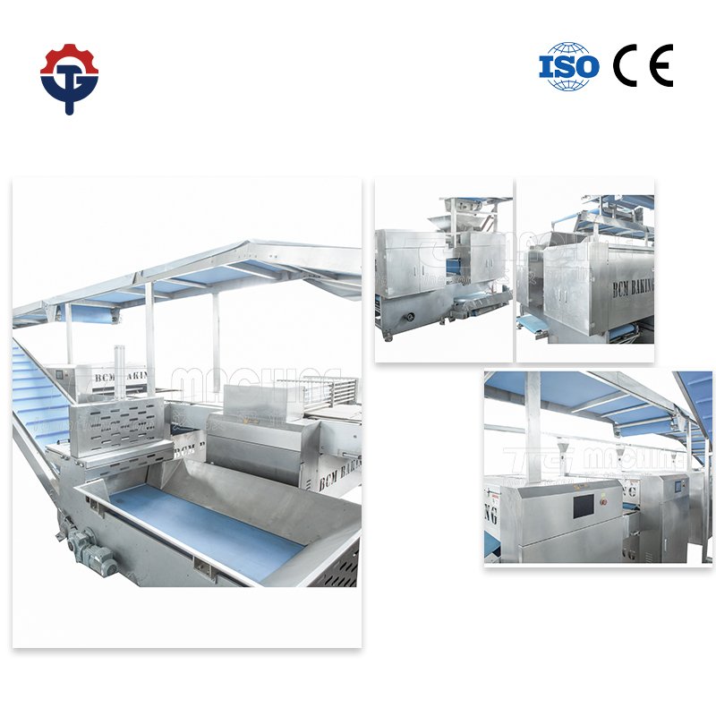 Small Biscuit Making Equipment Automatic Squared Biscuits Machine Sugar Free Biscuit Equipment
