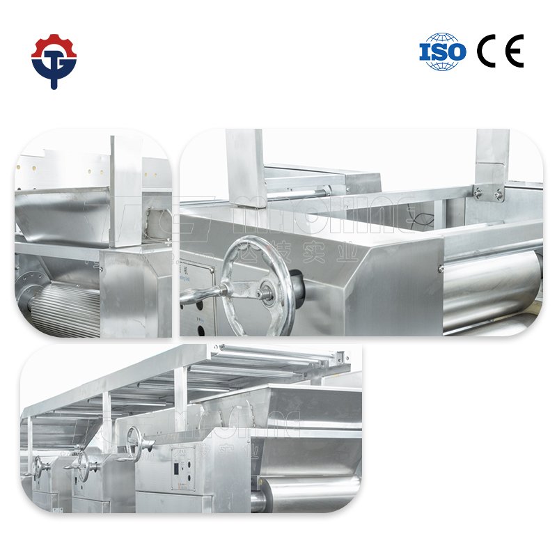 Small Biscuit Making Equipment Automatic Squared Biscuits Machine Sugar Free Biscuit Equipment