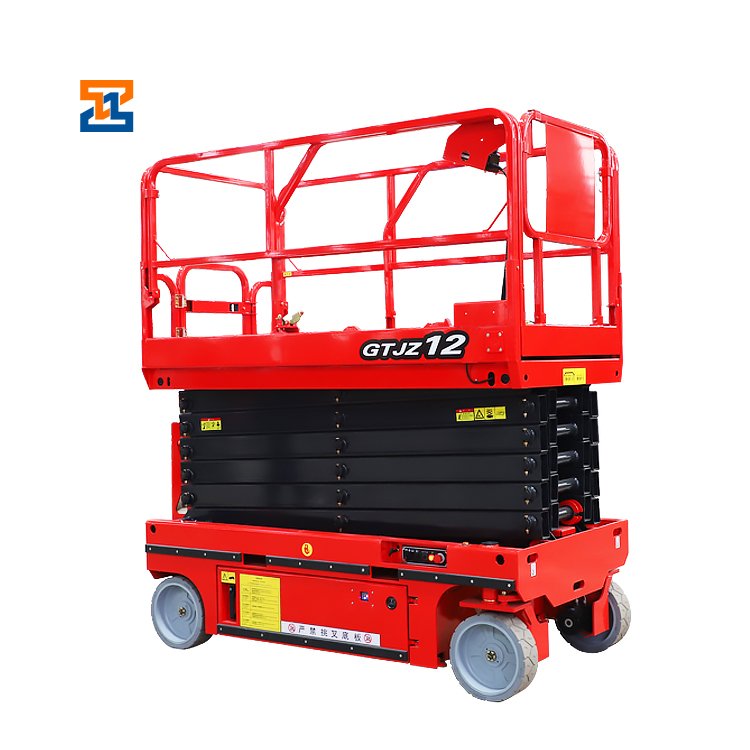 8M 10M 12M Direct Wholesale Equipment Maintenance 380V Man Lifter Self-Propelled Hydraulic Electric 12M Scissor Lift